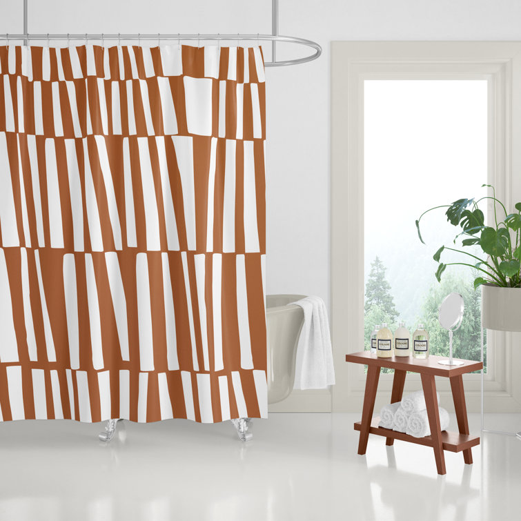 ULLI HOME Abstract Shower Curtain Wayfair Canada